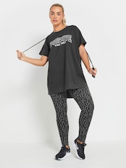 Yours Curve Abstract Animal Print Leggings - Imagen 2 de 6