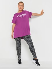 Yours Curve Abstract Animal Print Leggings - Imagen 5 de 6