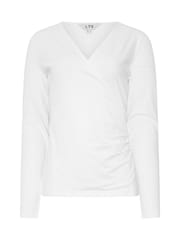 Long Tall Sally Red Long Sleeve Wrap Top 2 Pack - Image 2 of 6