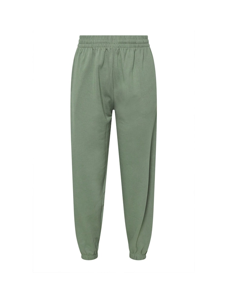 Yours Curve Green Cuffed Joggers - Image 6 of 6