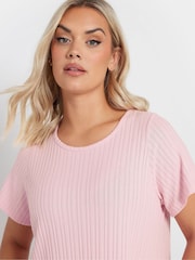 Yours Curve Swing Ribbed Top - Imaginea 4 din 5