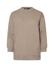 Yours Curve Brown Crew Sweatshirt - Image 5 of 5