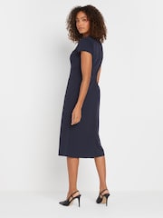 M&Co Blue Workwear Hardwear Dress - Image 3 of 5