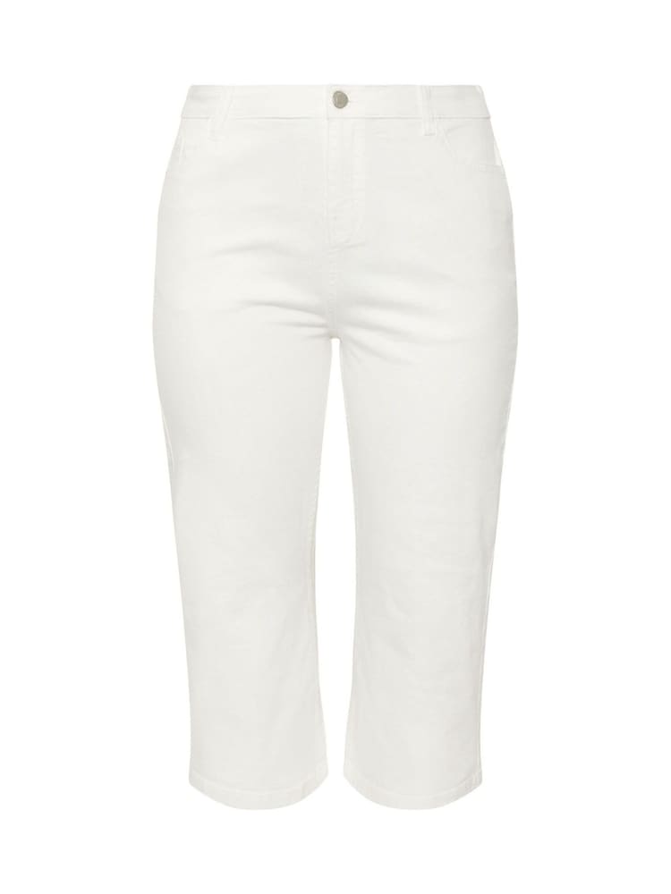 Yours Curve Wide Leg Cropped Trousers - Imagen 5 de 5 Yours Curve Wide Leg Cropped Trousers - Imagen 5 de 5