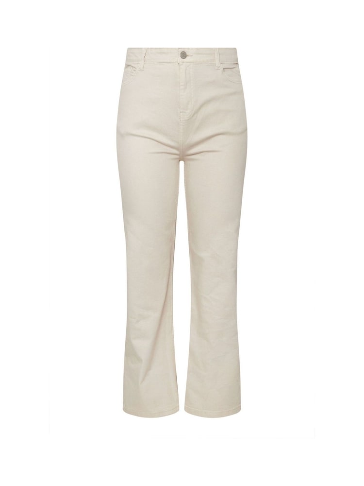 Yours Curve Natural Wide Leg Jeans - Image 5 of 5