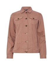 Long Tall Sally Pink Denim 100% Cotton Jacket - Image 5 of 5