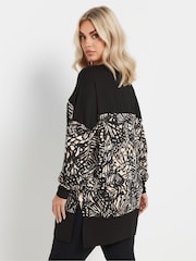 Yours Curve Schmetterling Print Colourblock Top - Bild 2 von 6