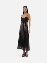 The Kooples Black Short Lace Dress - Image 1 of 4