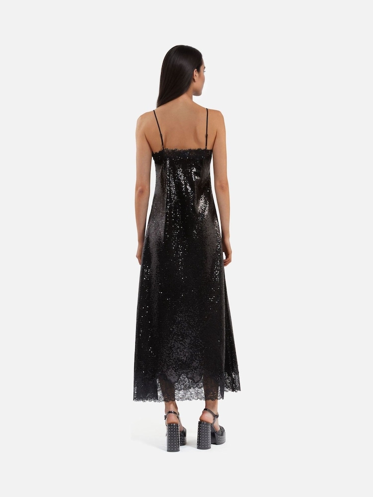 The Kooples Black Short Lace Dress - Image 2 of 4