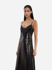 The Kooples Black Short Lace Dress - Image 3 of 4