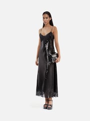 The Kooples Black Short Lace Dress - Image 4 of 4
