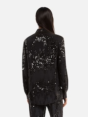 The Kooples Black Long Sleeved Shirt - Image 3 of 3