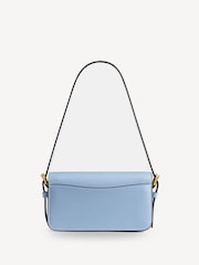 COACH Blue Refined Calf Leather Zoe Shoulder Bag - Image 2 of 3