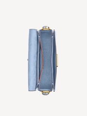 COACH Blue Refined Calf Leather Zoe Shoulder Bag - Image 3 of 3