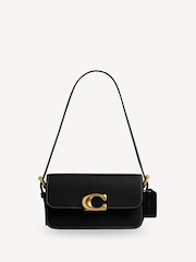 COACH Black Refined Calf Leather Zoe Shoulder Bag - Image 1 of 3