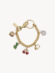COACH Gold Motif Chain Charm Bag - Image 1 of 5