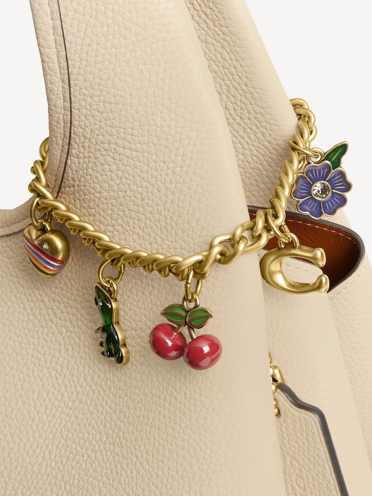 COACH Gold Motif Chain Charm Bag - Image 5 of 5
