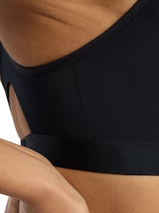 New Balance Black Womens Essential Run Bra - Image 6 of 9