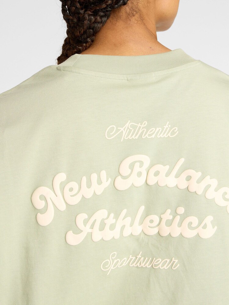 Tricou New Balance pentru femei Relaxed Linear Heritage - Image 5 of 7