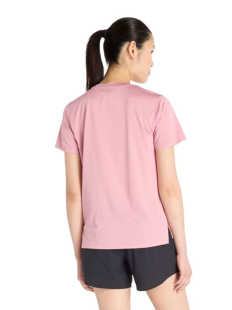 rožnata - New Balance ženska tekaška majica s kratkimi rokavi Essential - Slika 2 iz 7