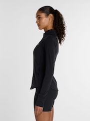 Negro - Chaqueta de running Harmony con cremallera completa para mujer de New Balance - Imagen 3 de 8