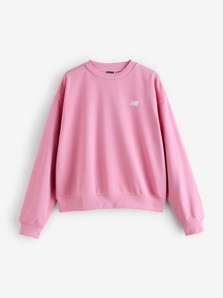 New Balance Womens Sports Essential French Terry Sweatshirt - Imagen 1 de 1