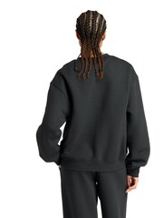 New Balance Black Womens Reimagined Fleece Sweatshirt - Image 2 of 7