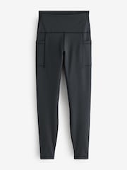 New Balance Black Womens Sleek Pocket High Rise 27inch Running Leggings - Image 1 of 1