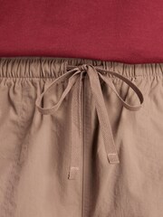 New Balance Brown Womens Linear Heritage Woven Cargo Joggers - Image 4 of 7