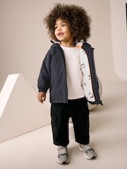 Black Shower Resistant Coat (3mths-7yrs) - Image 2 of 8
