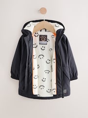 Black Shower Resistant Coat (3mths-7yrs) - Image 6 of 8