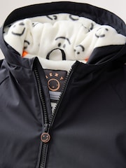 Black Shower Resistant Coat (3mths-7yrs) - Image 7 of 8