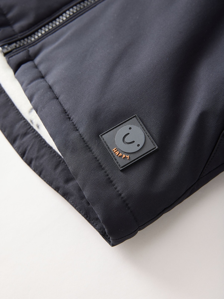 Black Shower Resistant Coat (3mths-7yrs) - Image 8 of 8