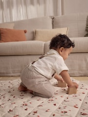 Neutral Baby Shirt Trousers and Braces 3 Piece Set (0mths-2yrs) - Image 2 of 12