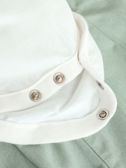 Sage Green Baby Shirt Trousers and Braces 3 Piece Set (0mths-2yrs) - Image 9 of 9