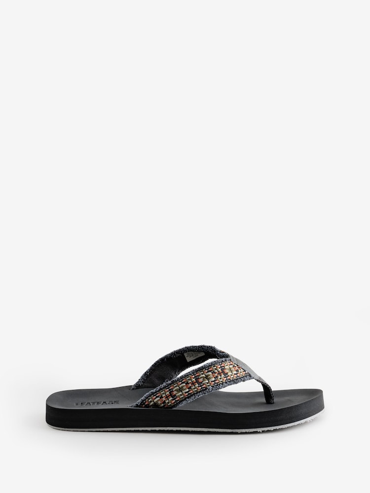 Harris Grey Flip Flop - Image 1 of 1
