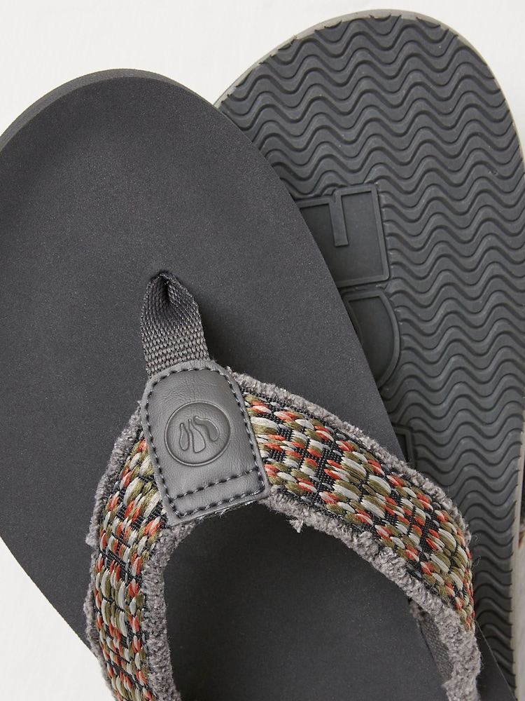 Harris Grey Flip Flop - Image 3 of 3