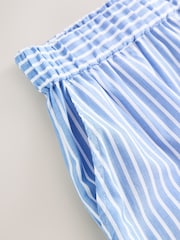 Blue/White Stripe Shorts With An Elasticated Waist - Image 6 of 6
