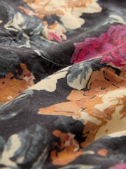 Floral Print Square Neck Self Tie Back Sleeveless Top - Image 7 of 8