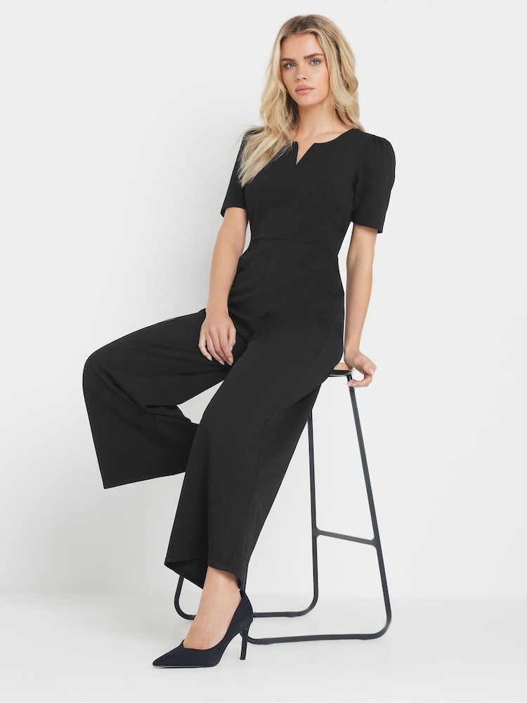 M&Co Petite Notch Neck Jumpsuit - Imagen 2 de 5