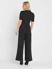 M&Co Petite Notch Neck Jumpsuit - Imagen 3 de 5