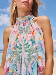 Lipsy Mini Printed Hlater Shift Dress - Imagen 3 de 5