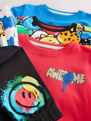 Bright Relaxed Snuggle Pyjamas 3 Pack (9mths-8yrs) - Image 6 of 7
