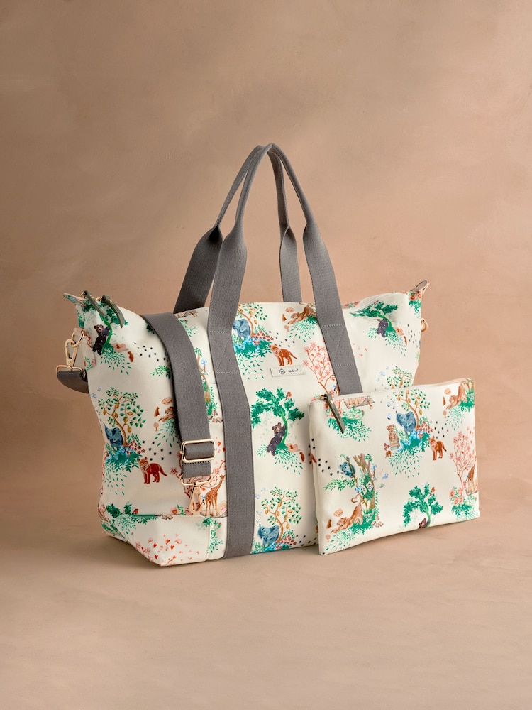Cath Kidston Jungle Great Ormond Street Hospital Packable Overnight Bag - Image 1 of 4
