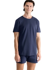 Aqua Blue - Sloggi Mens SLG T-Shirt - Imagen 1 de 5
