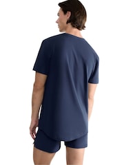 Aqua Blue - Sloggi Mens SLG T-Shirt - Imagen 2 de 5