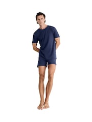Aqua Blue - Sloggi Mens SLG T-Shirt - Imagen 3 de 5