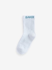 Modra/nevtralna - Komplet 5 parov fantovskih nogavic Baker by Ted Baker - Slika 3 iz 8