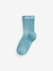 Modra/nevtralna - Komplet 5 parov fantovskih nogavic Baker by Ted Baker - Slika 7 iz 8