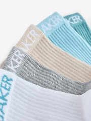 Modra/nevtralna - Komplet 5 parov fantovskih nogavic Baker by Ted Baker - Slika 8 iz 8